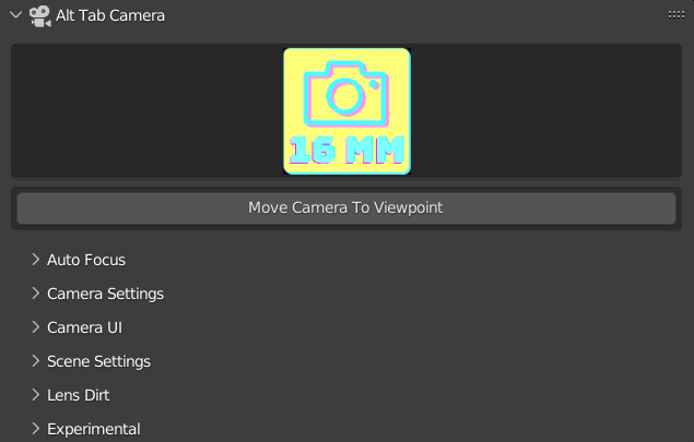 Blender Alt Tab’s Physical Camera v1.1.1 真实物理摄像机插件-10