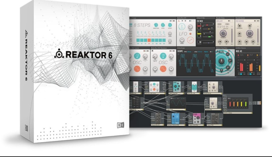 Native Instruments Reaktor for Mac 6.5.0 Rev2 音频效果合成器