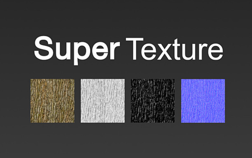 Blender Super Texture V1.82 PBR分层材质贴图制作插件