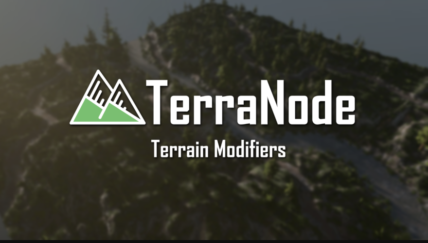 Blender TerraNode v1.0.0 自然地形节点资产预设插件