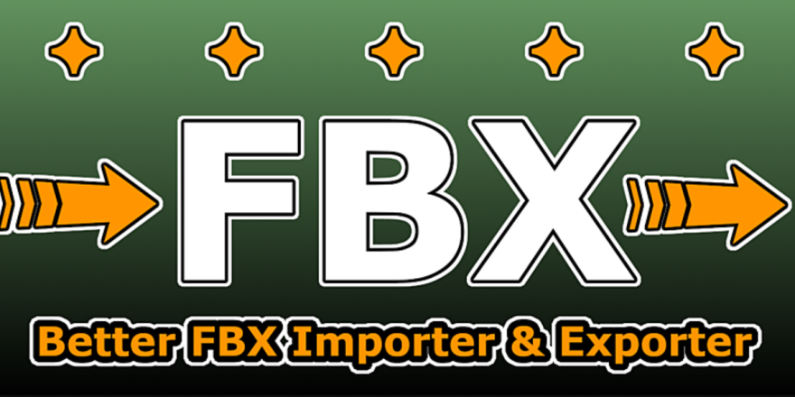 Blender FBX Importer & Exporter v5.4.1 模型导入导出插件