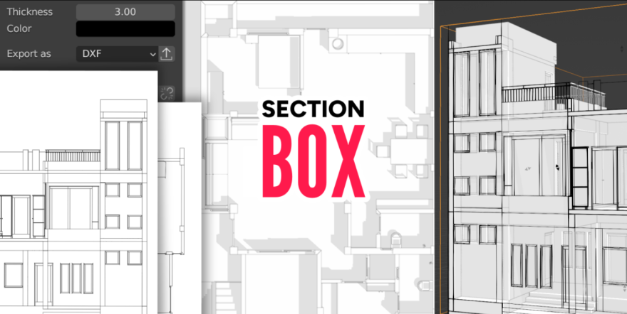 Blender Section Box v2.0.6 立体横截面框选插件