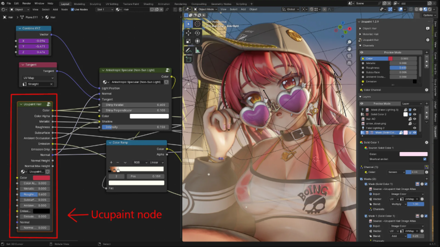 Blender Ucupaint v2.0.1 贴图图层管理插件